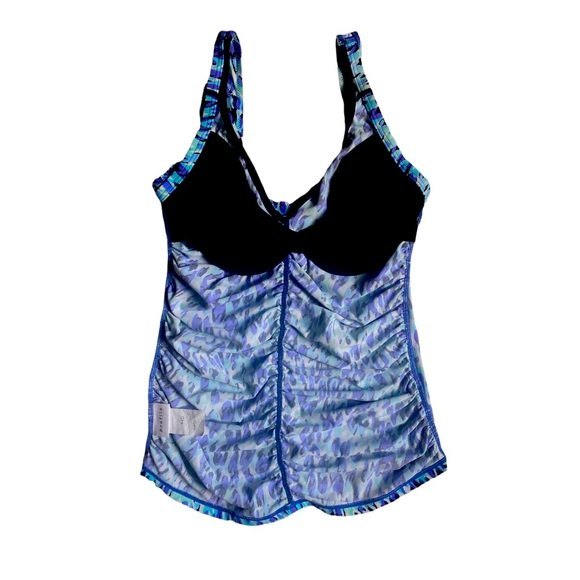 Profile Tankini with Underwire Built in Bra Size 34D - Picture 6 of 7